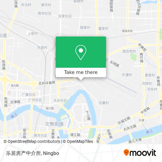 乐居房产中介所 map