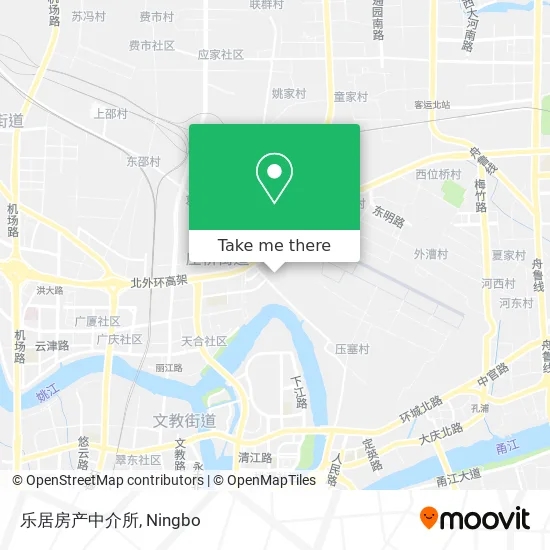 乐居房产中介所 map