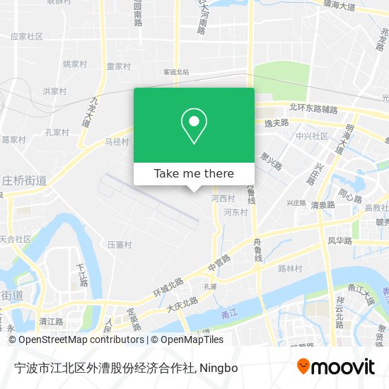 宁波市江北区外漕股份经济合作社 map