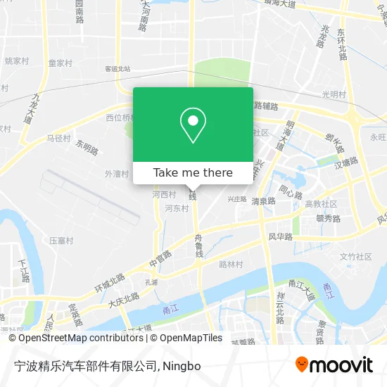 宁波精乐汽车部件有限公司 map