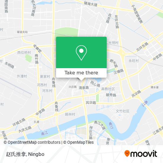 赵氏推拿 map