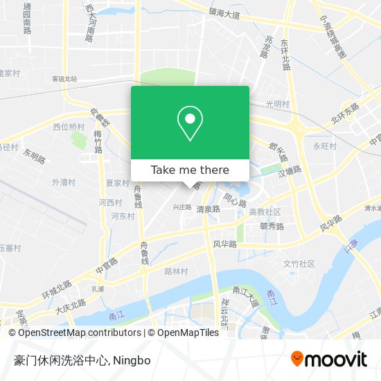 豪门休闲洗浴中心 map