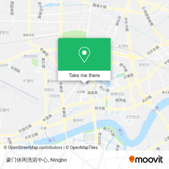 豪门休闲洗浴中心 map