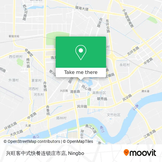 兴旺客中式快餐连锁庄市店 map
