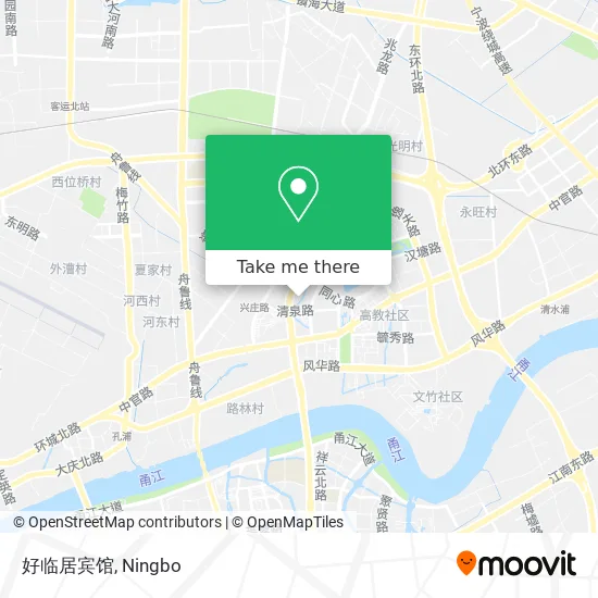 好临居宾馆 map