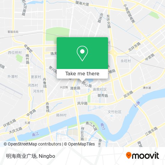 明海商业广场 map