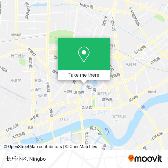 长乐小区 map