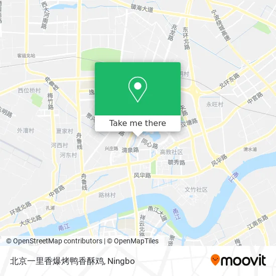 北京一里香爆烤鸭香酥鸡 map