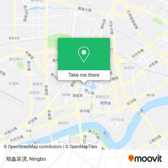 顺鑫装潢 map
