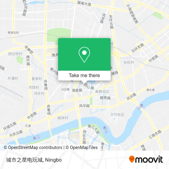 城市之星电玩城 map