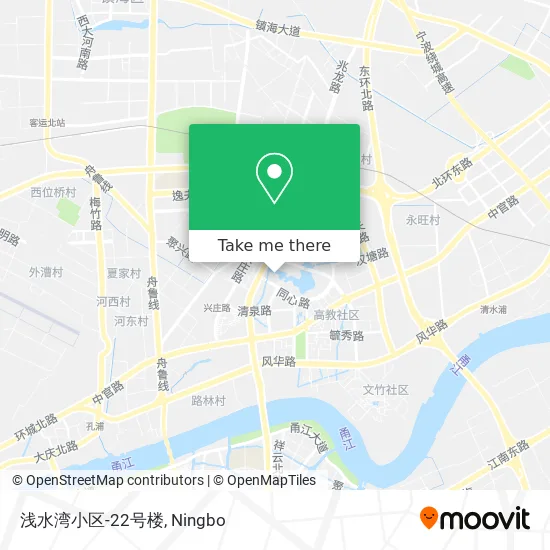 浅水湾小区-22号楼 map