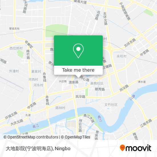 大地影院(宁波明海店) map