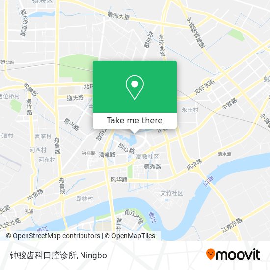 钟骏齿科口腔诊所 map
