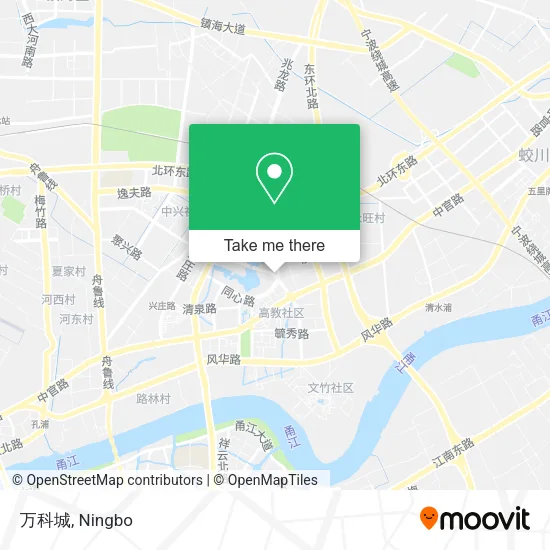 万科城 map