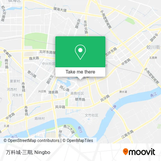 万科城-三期 map