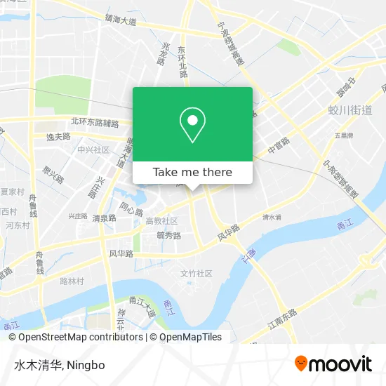 水木清华 map