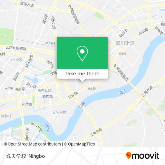 逸夫学校 map