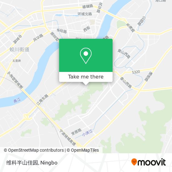 维科半山佳园 map