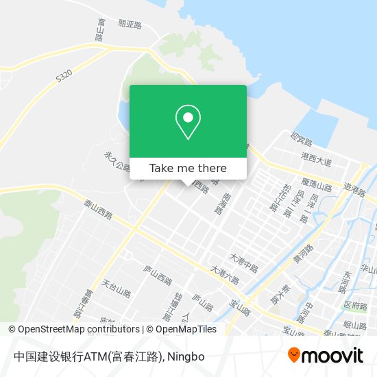 中国建设银行ATM(富春江路) map