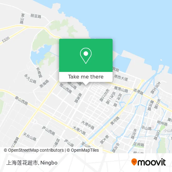 上海莲花超市 map