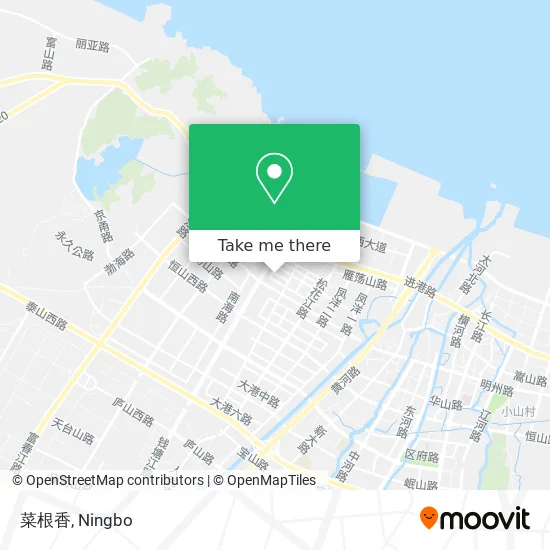 菜根香 map