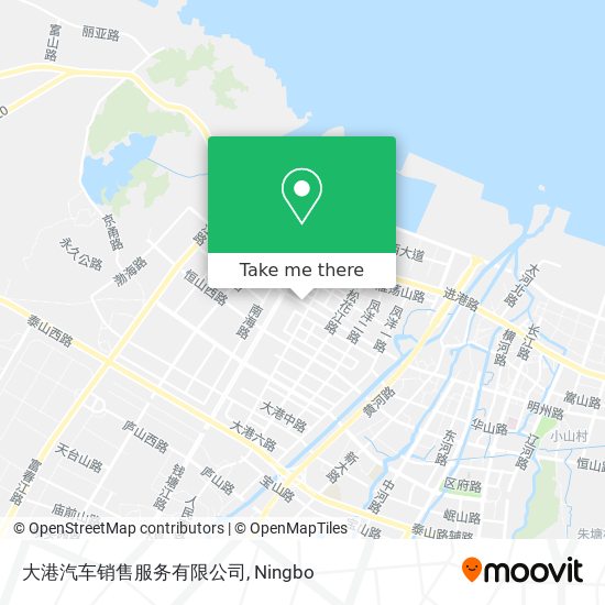 大港汽车销售服务有限公司 map