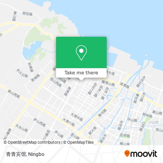青青宾馆 map