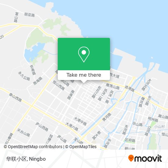 华联小区 map