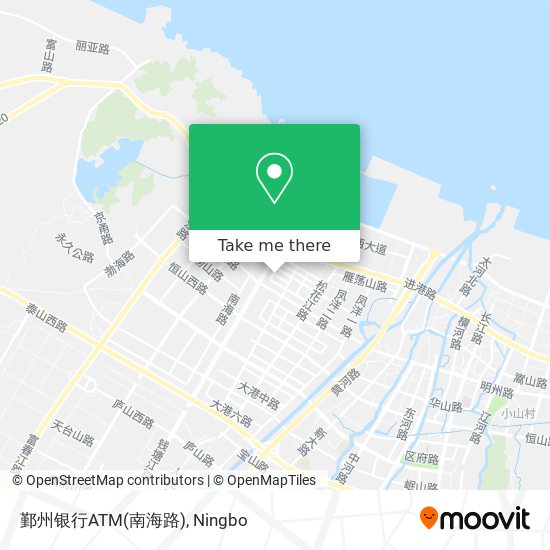 鄞州银行ATM(南海路) map