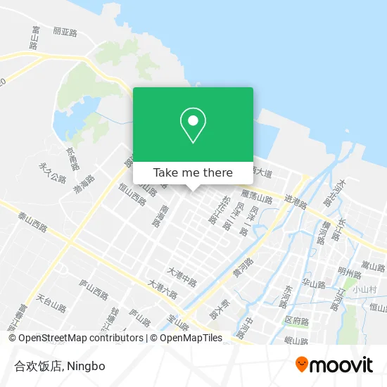 合欢饭店 map