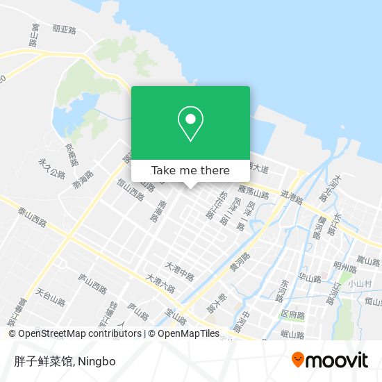 胖子鲜菜馆 map