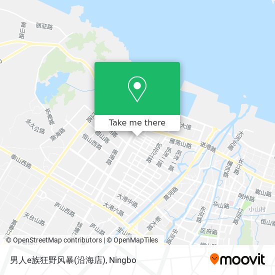 男人e族狂野风暴(沿海店) map