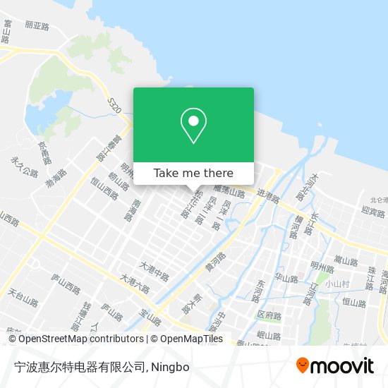 宁波惠尔特电器有限公司 map