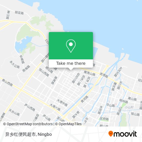 异乡红便民超市 map