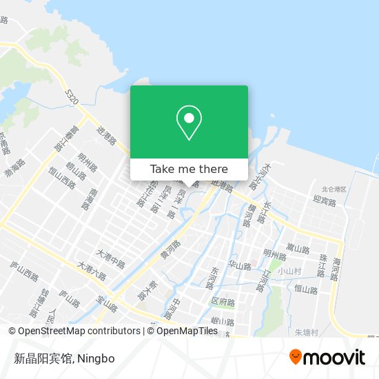 新晶阳宾馆 map