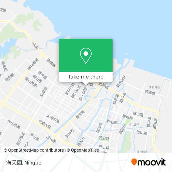 海天园 map