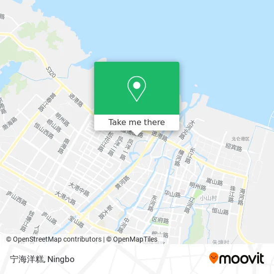 宁海洋糕 map