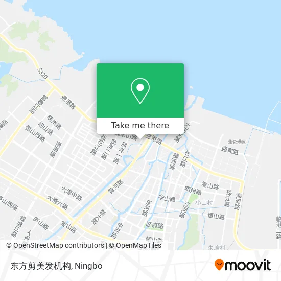 东方剪美发机构 map