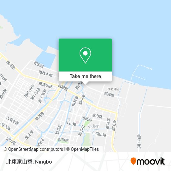 北康家山桥 map