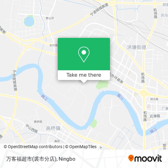 万客福超市(裘市分店) map