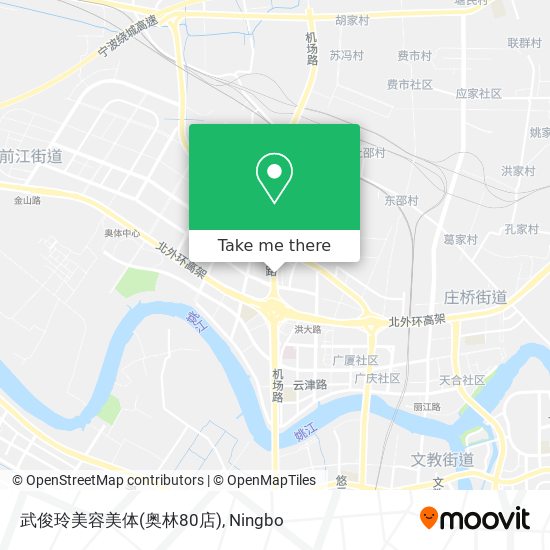 武俊玲美容美体(奥林80店) map