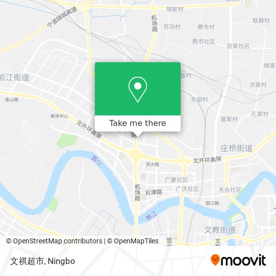 文祺超市 map