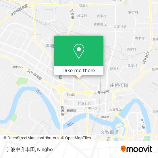 宁波中升丰田 map