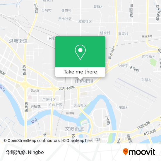 华顺汽修 map