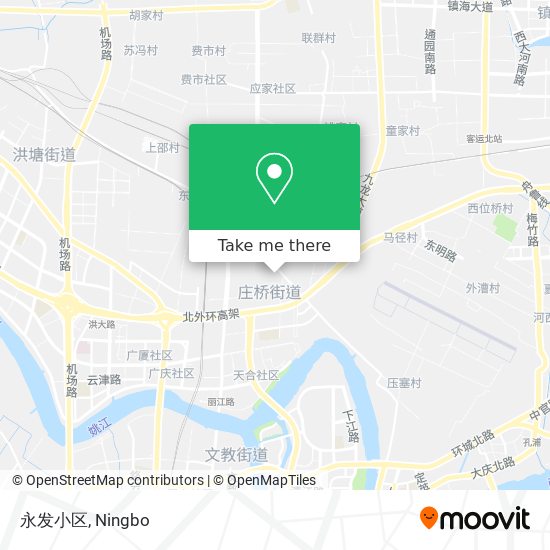 永发小区 map