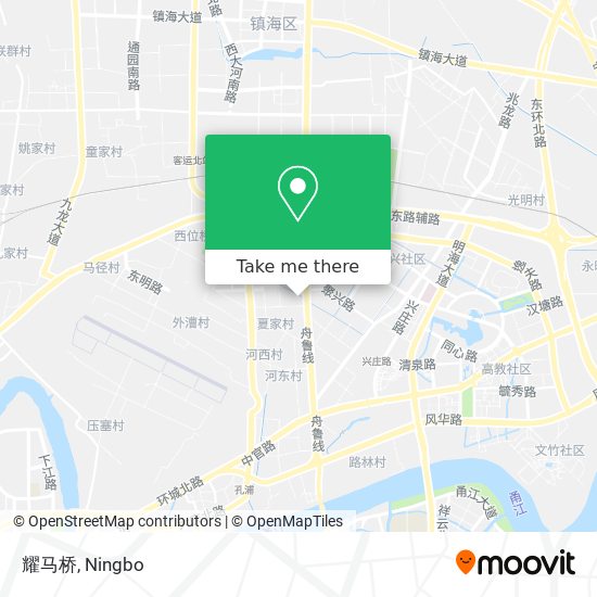耀马桥 map
