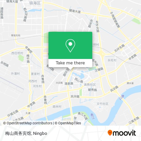 梅山商务宾馆 map