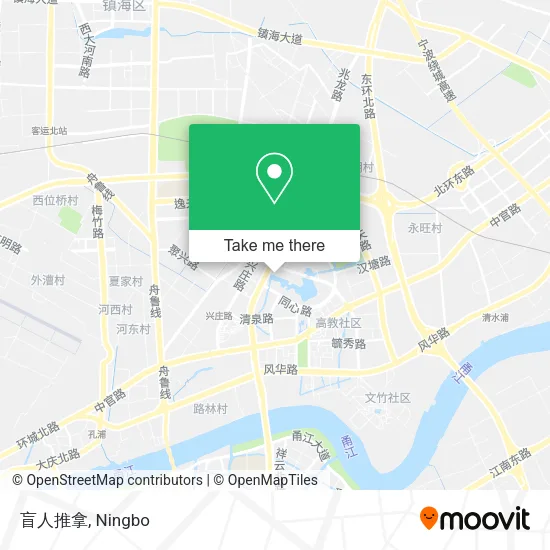 盲人推拿 map