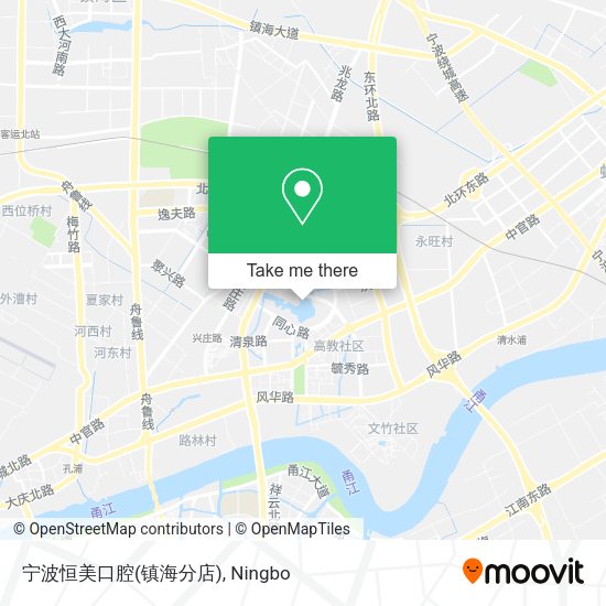 宁波恒美口腔(镇海分店) map
