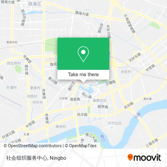社会组织服务中心 map